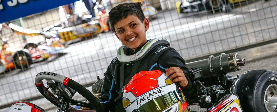 Could this nine-year-old go-kart racer be Australian motorsport’s next big thing?
